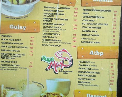 Kuya Max Resto Grill, Dagupan .